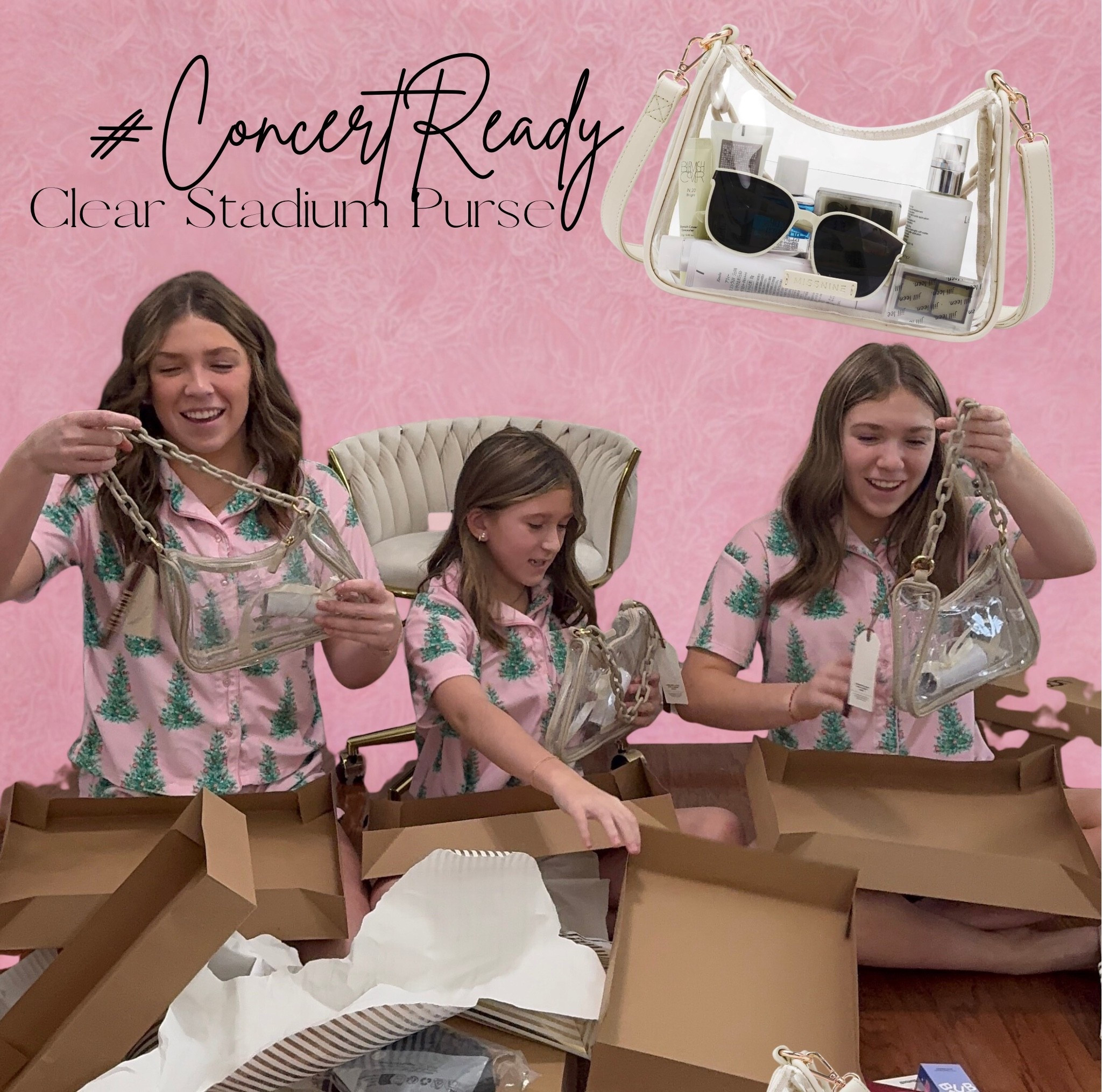 The Clear Stadium Purse That Gets You Through Security Fast

This clear stadium purse is a must-have for concerts, sporting events, festivals, and anywhere with a clear-bag policy. It’s stadium-approved, lightweight, and still cute — so you don’t have to sacrifice style just to get inside.

It fits all the essentials (phone, wallet, keys, lip gloss, sunglasses) and the adjustable strap lets you wear it crossbody or over the shoulder. I love that you can see everything inside at a glance, which makes security checks quick and stress-free.

If you’ve ever been turned away at the gate or rushed to downsize your bag, this is the solution you’ll use over and over again.

	•	Clear stadium purse
	•	Stadium approved clear bag
	•	Concert clear bag


#LTKGiftGuide #LTKFindsUnder50 #LTKKids