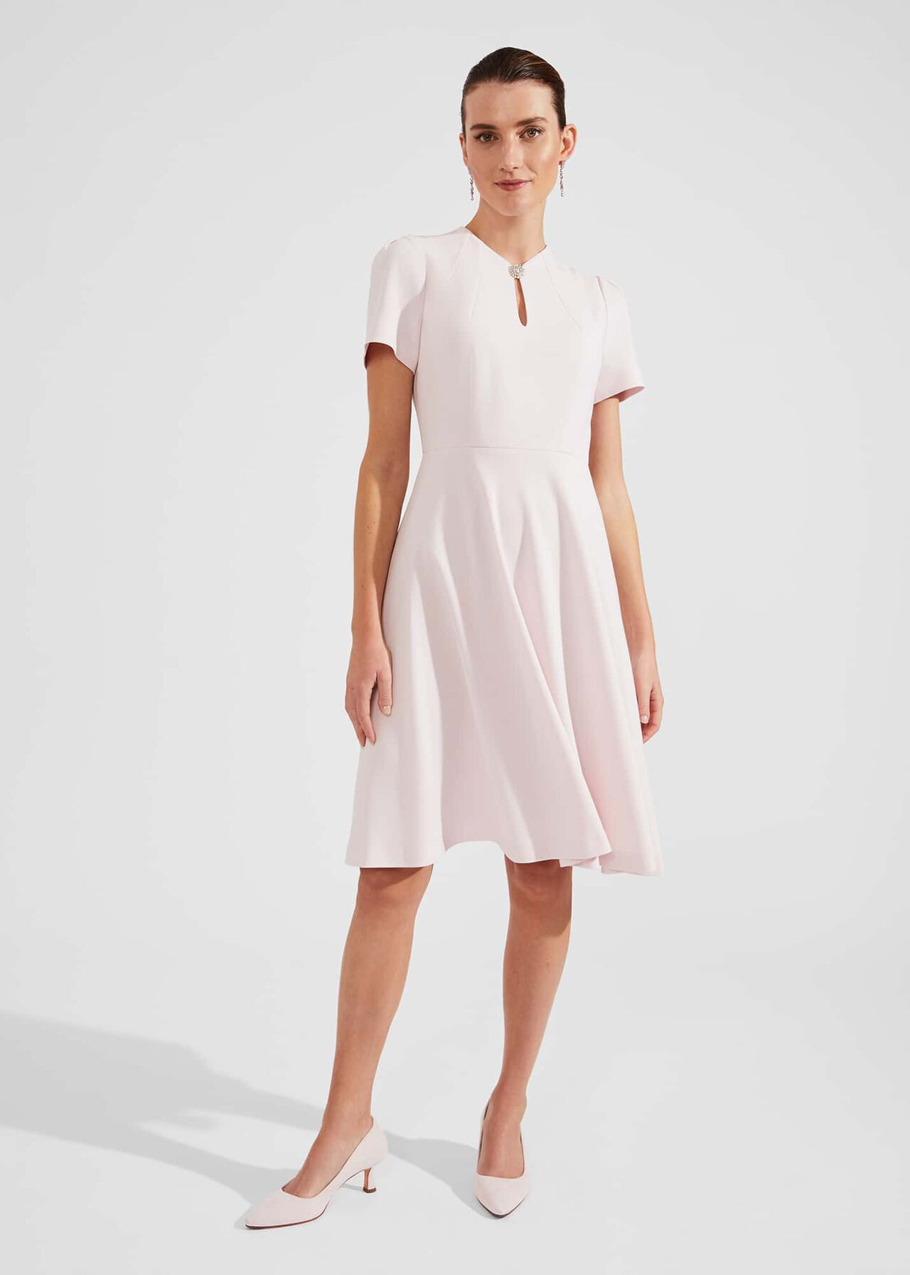 Chara Fit And Flare Dress | Hobbs