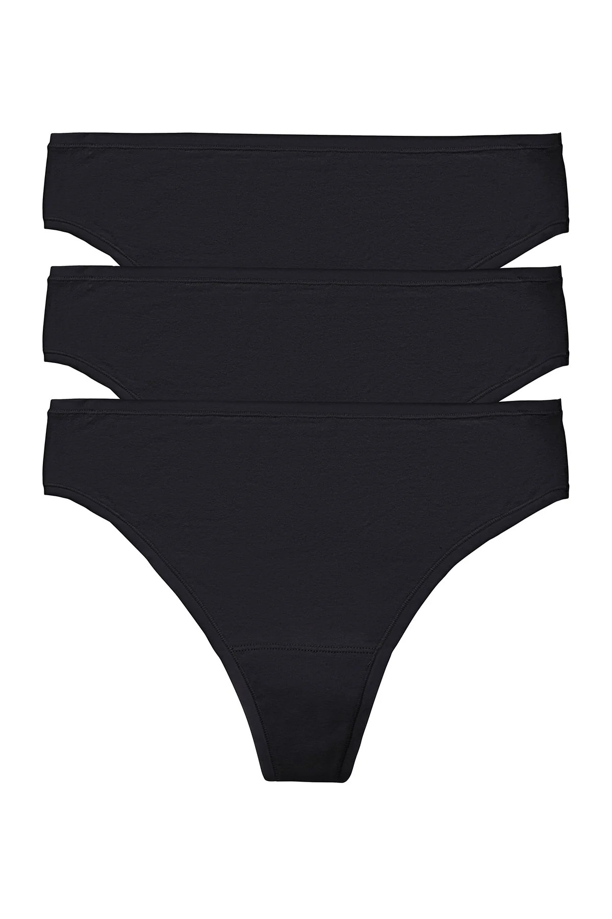 Bliss Bare Cotton Thong 3-Pack | Natori
