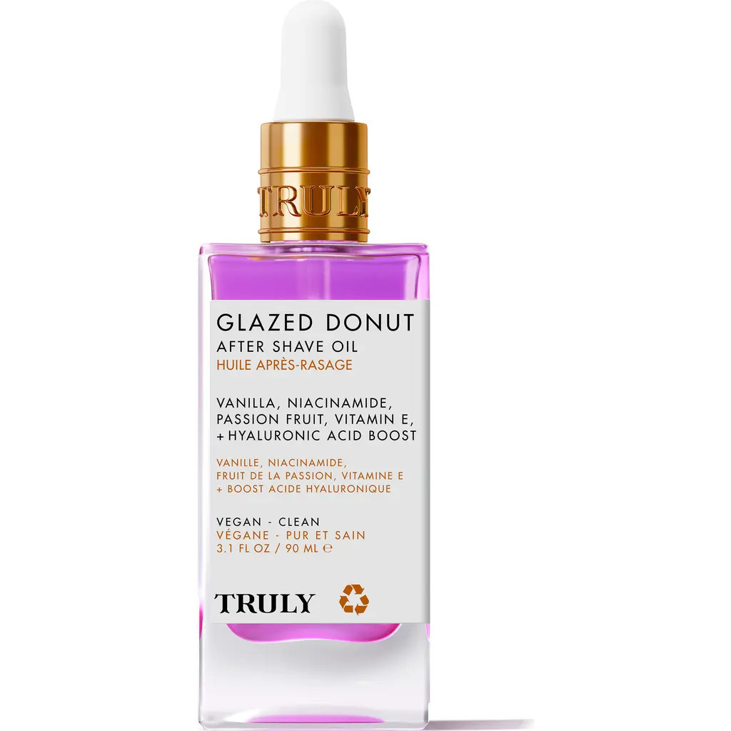 TRULY BEAUTY Glazed Donut After Shave Oil at Nordstrom, Size 3.1 Oz | Nordstrom