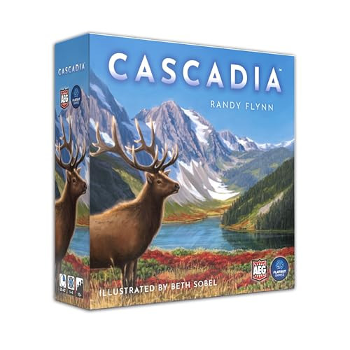 AEG & Flatout Games | Cascadia - Award-Winning Board Game Set in the Pacific Northwest | Easy to Learn | Quick to Play | Ages 10+ | Amazon (US)