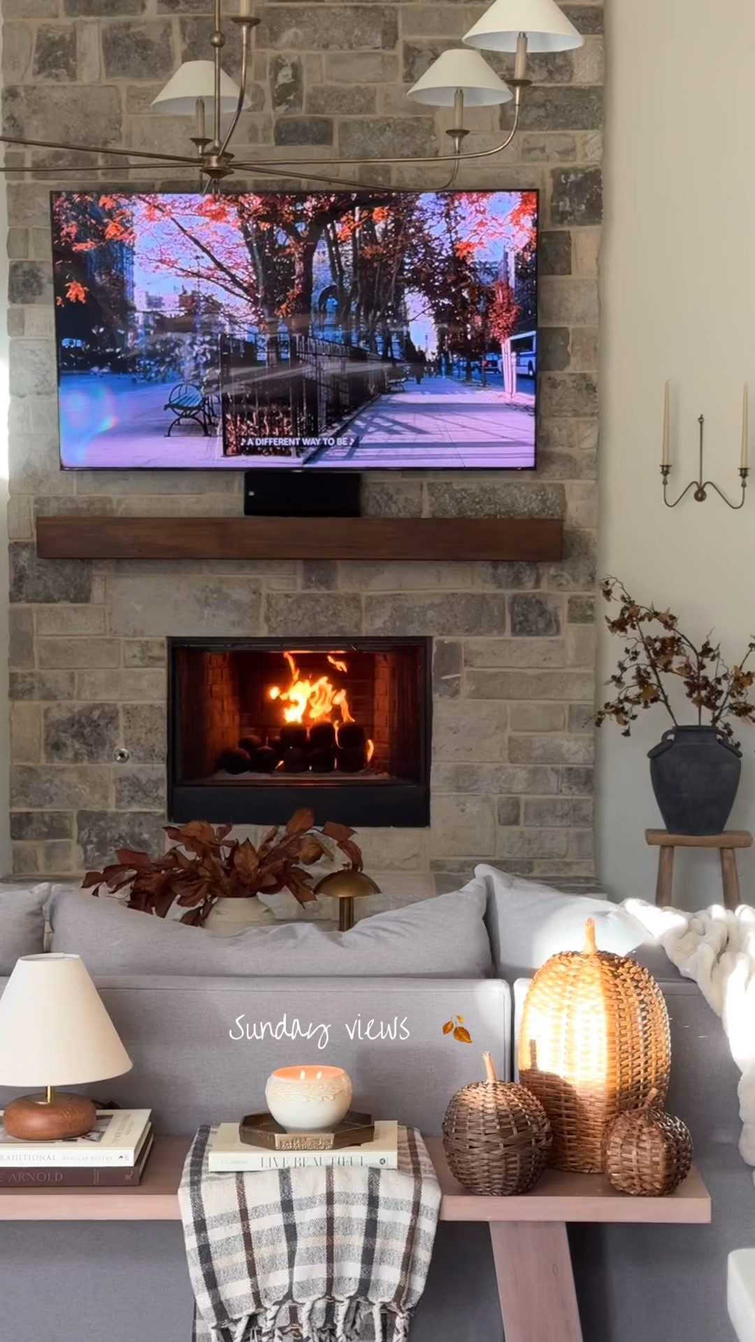 Fall living room views 🍂🤎

#LTKHome #LTKSaleAlert #LTKSeasonal