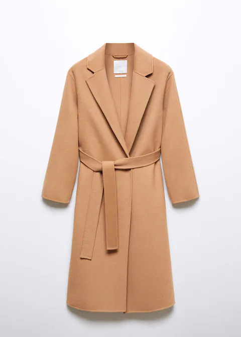 Belt handmade coat | MANGO (US)