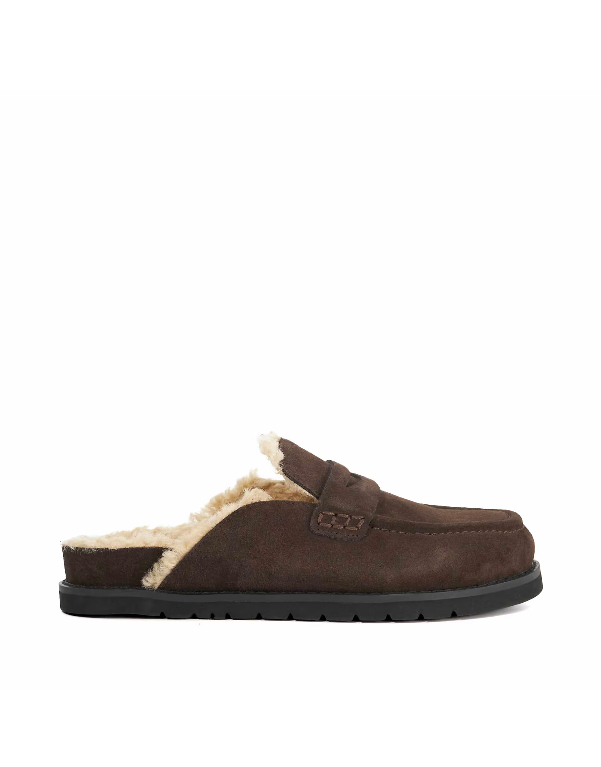 Dune London Goldy mules in brown | ASOS (Global)