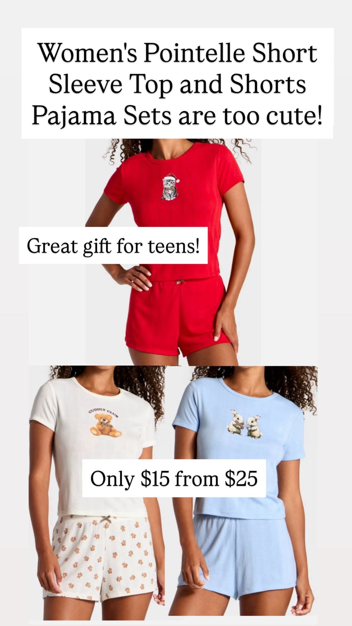 These sets are just the cutest! They are only $15 right now! Great gift for teens! 

#LTKHoliday #LTKSaleAlert