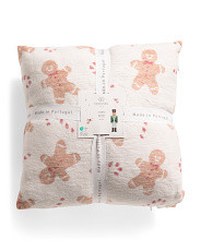 2pk 20x20 Gingerbread And Candy Cane Pillows | Global Home | Marshalls | Marshalls