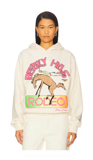 Rodeo Hoodie in Cream | Revolve Clothing (Global)