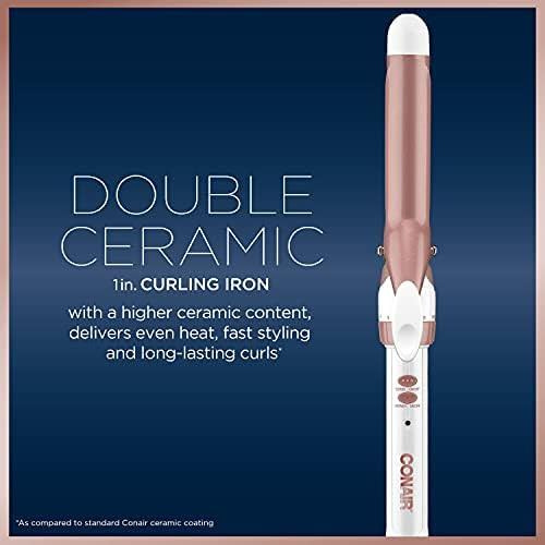 Conair Double Ceramic 1-Inch Curling Iron | Amazon (US)