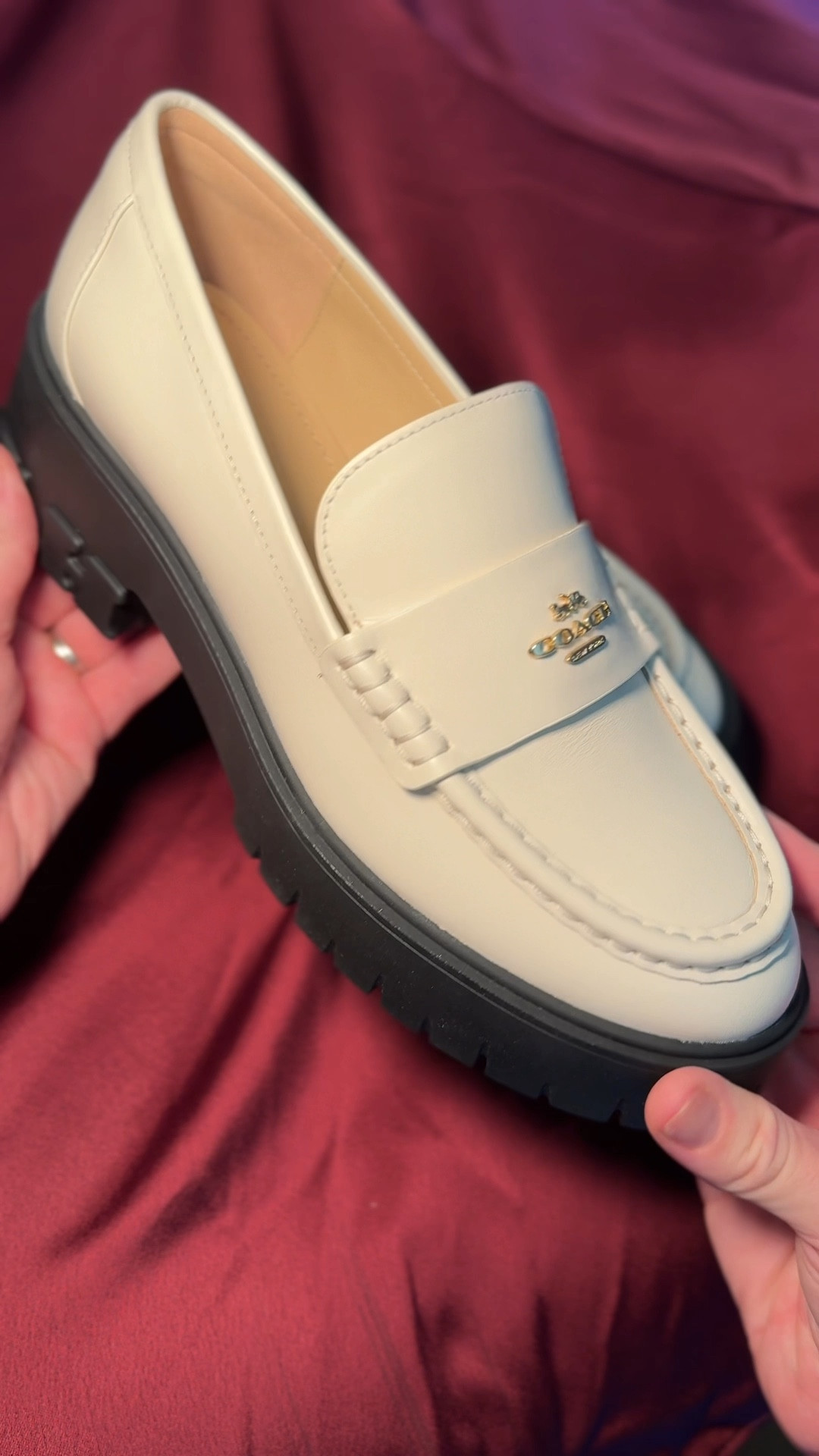 Loafer, coach, coach loafer, Ruthie loafer, coach Ruthie loafer, soft white loafer, fall shoes, fall fashion, fashion finds, coach outlet, luxury clothing

#LTKShoeCrush #LTKStyleTip #LTKSaleAlert