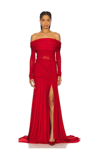 Deme by Gabriella Carla Gown in Red. - size S | Revolve Clothing (Global)