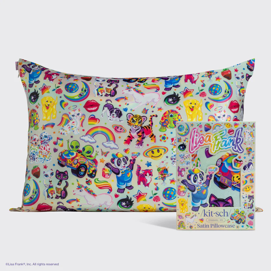 Lisa Frank x Kitsch Satin Pillowcase in The Fantastic World of Lisa Fr | Kitsch