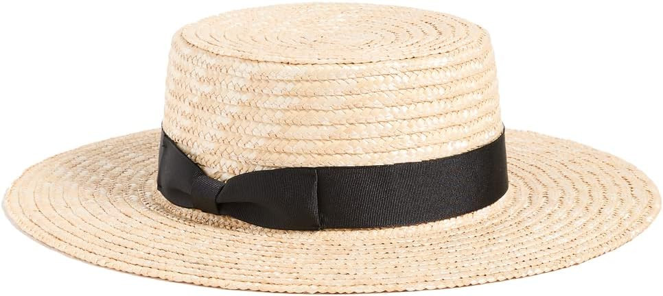 Lack Of Color Women's Spencer Straw Boater Hat | Amazon (US)