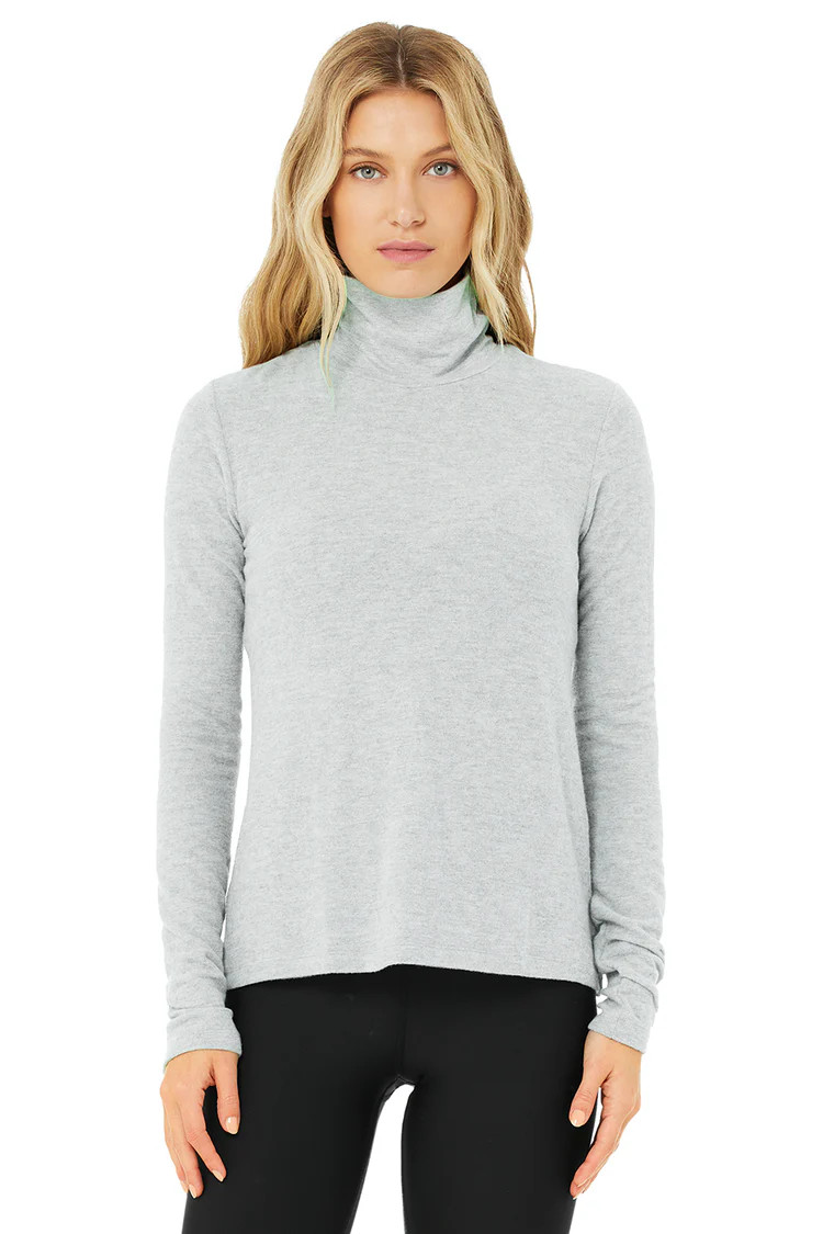 Embrace Long Sleeve - Athletic Heather Grey | Alo Yoga (US)