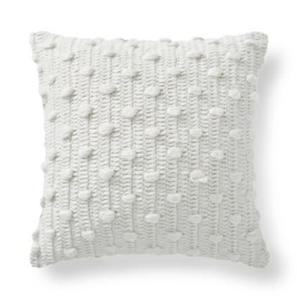 Bobble Knit Pillow | Grandin Road | Grandin Road
