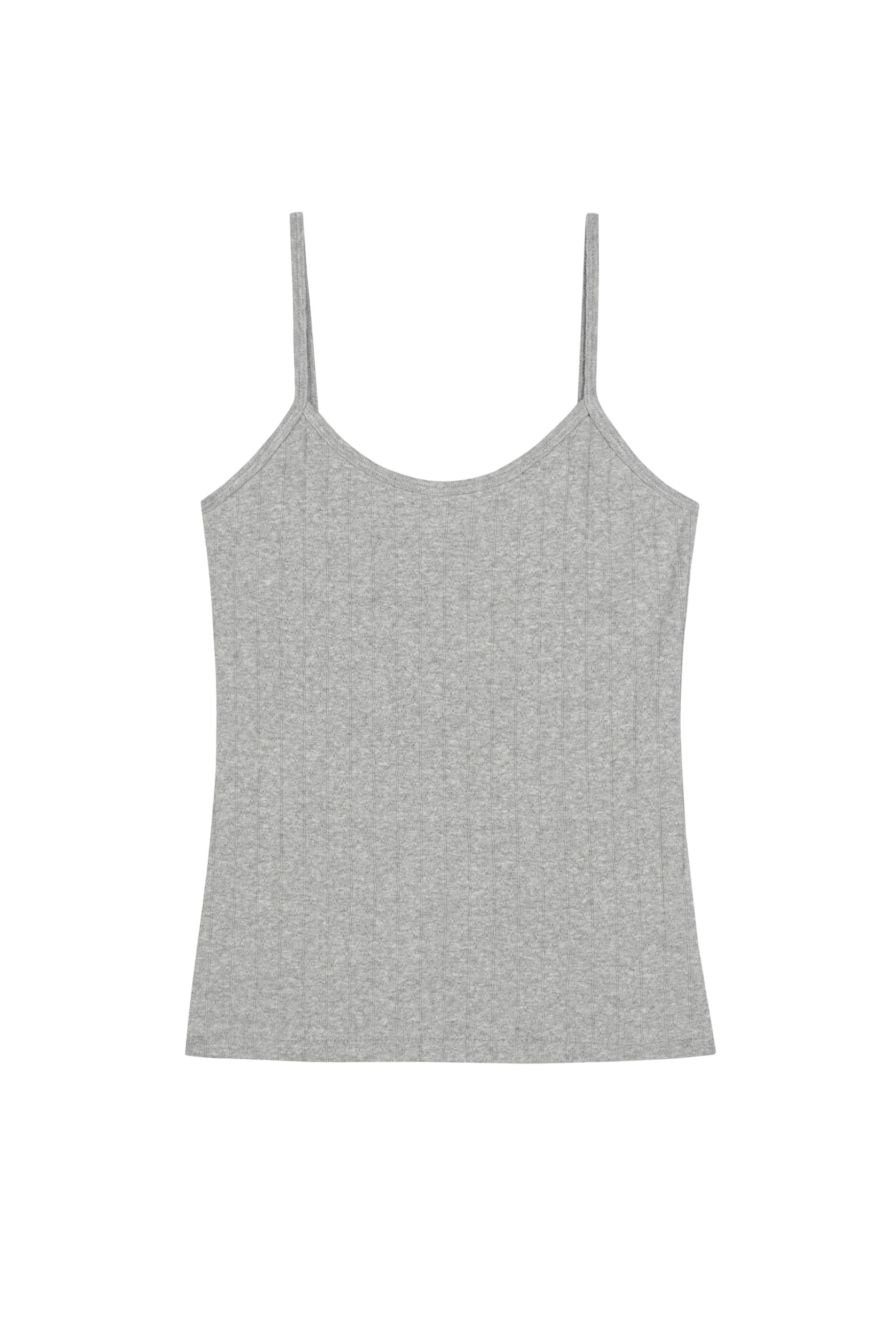 The Pointelle Cami Tank | DONNI.