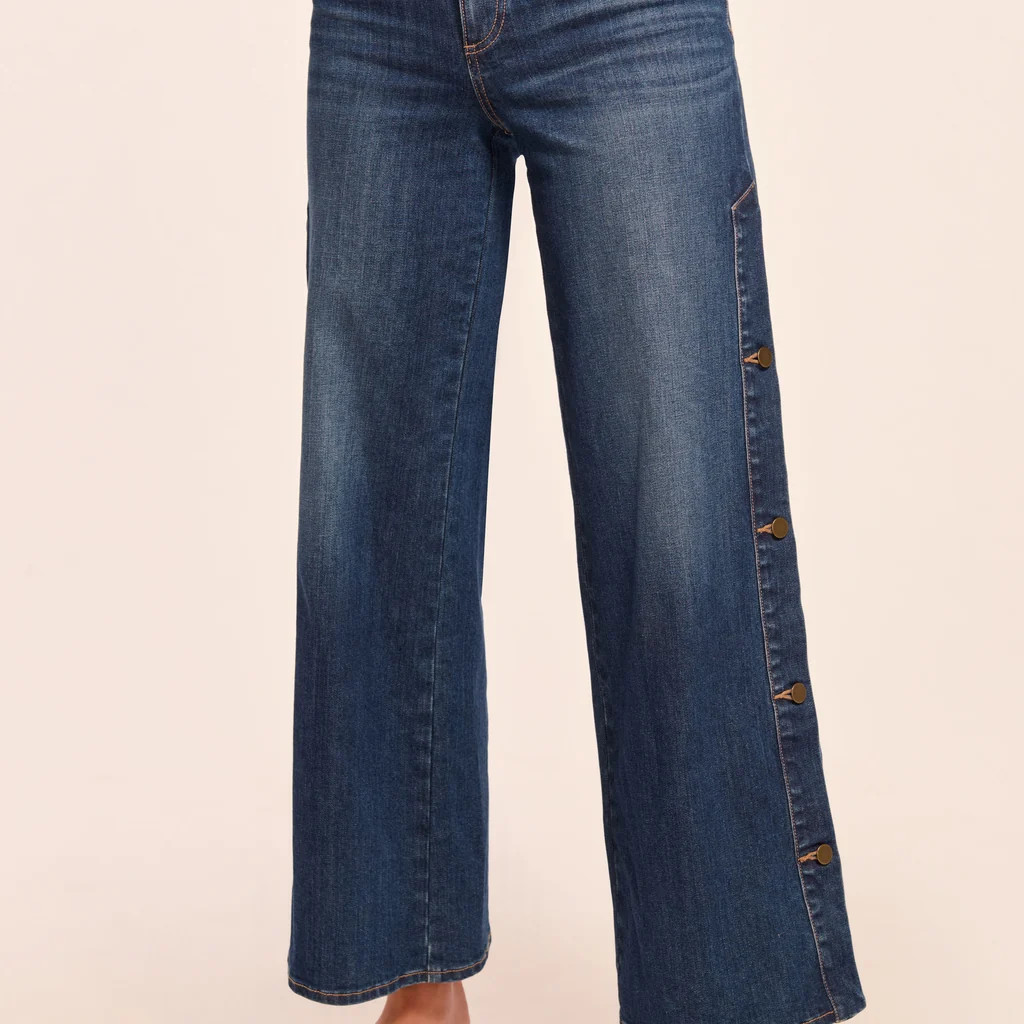 Evelina High-Rise Wide Leg Jean | Ramy Brook