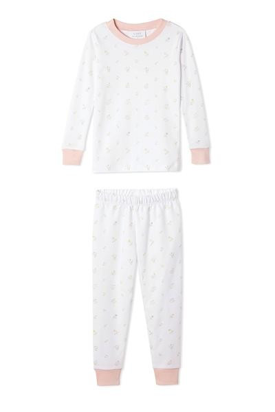 JB x LAKE Kids Long-Long Set in Garden Bloom | LAKE Pajamas