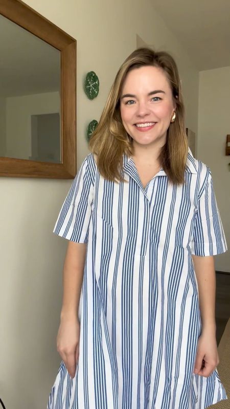 The cutest shirtdress EVER! Size down! I’m in a small- $25 today! 