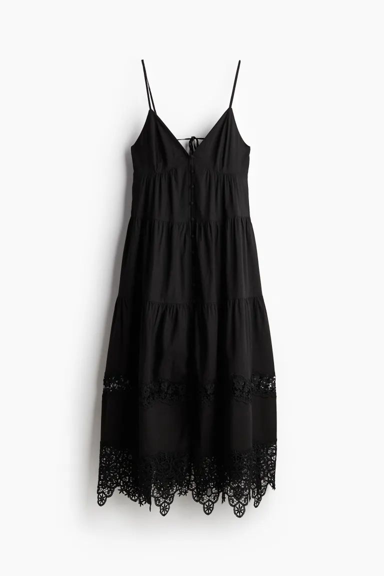 Lace-trimmed Camisole Dress | H&M (US + CA)