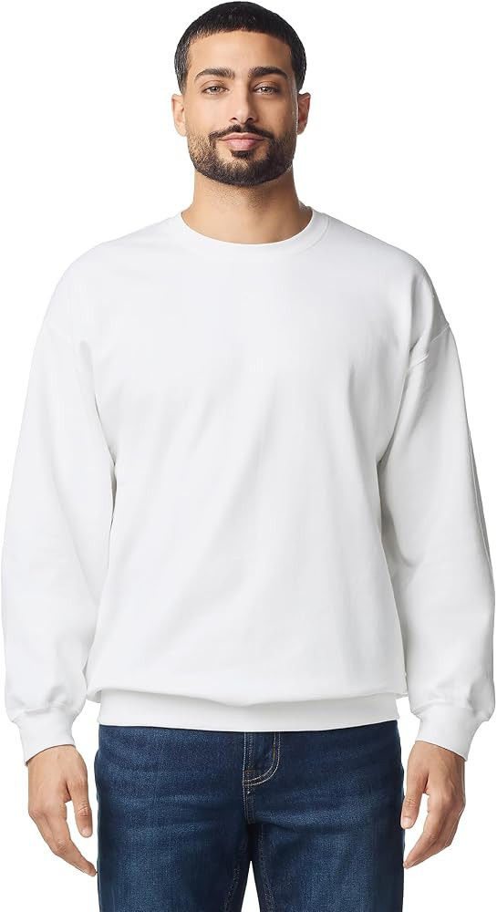 Gildan Adult Softstyle Crewneck Sweatshirt, Style GSF000 | Amazon (US)