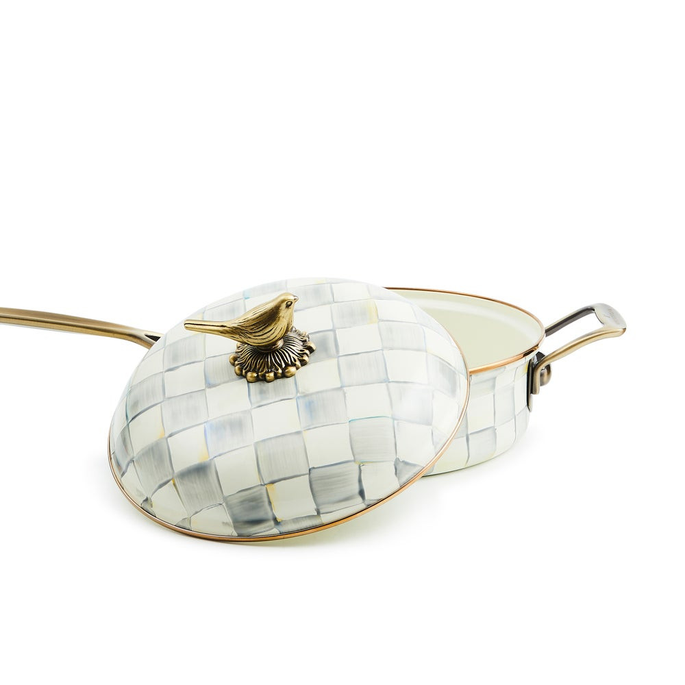 Sterling Check 3 Qt. Saute Pan | MacKenzie-Childs