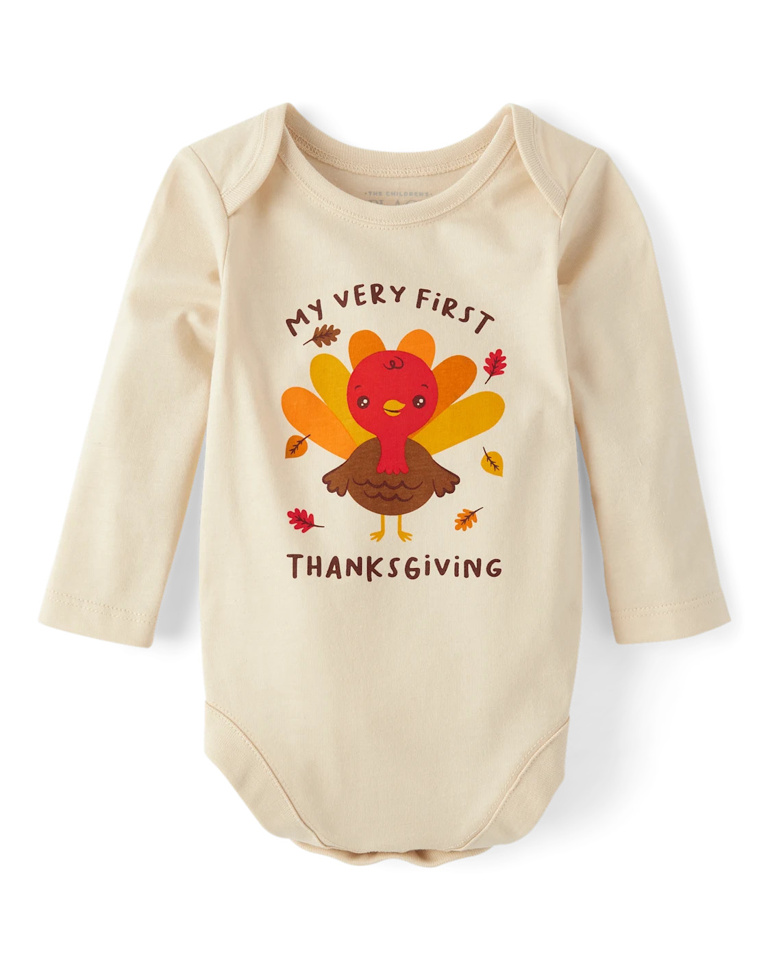 Baby First Thanksgiving Graphic Bodysuit - brown | The Children's Place