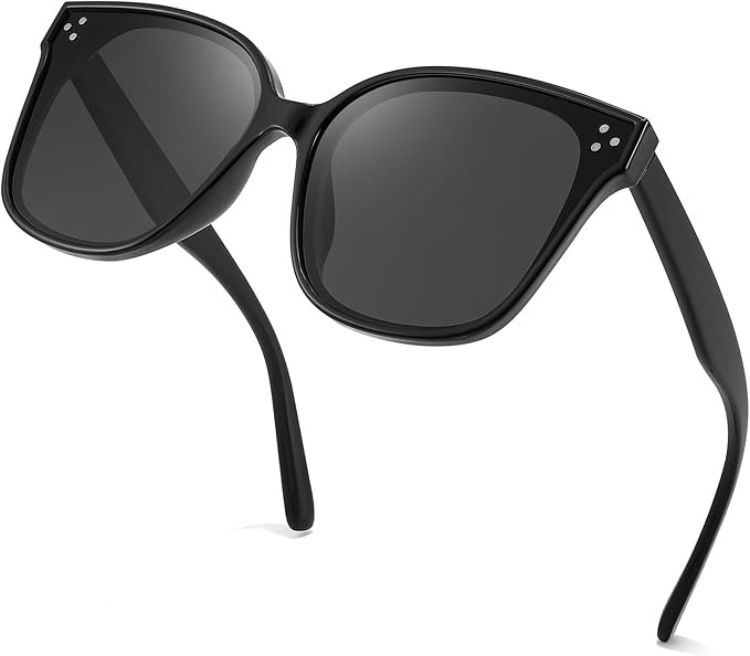 FEISEDY Oversized Polarized Sunglasses - UV400 Protection, Square Fashion Sun Glasses for Outdoor... | Amazon (US)