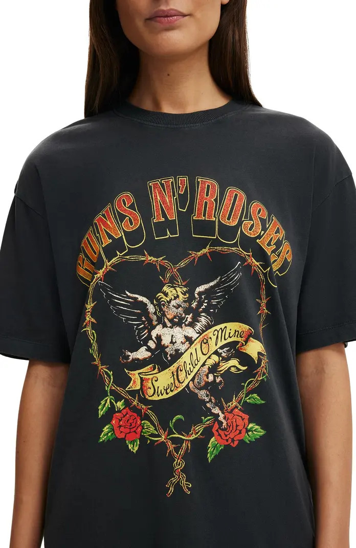 Women's The Lcn Music Boxy Graphic Tee | Nordstrom