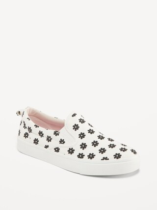 Canvas Slip-On Sneakers for Girls | Old Navy (US)
