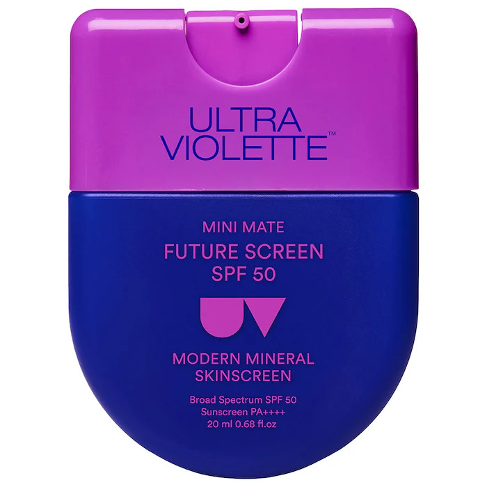 Ultra Violette Future Screen SPF 50 Mini Mate Mineral Fragrance Free Facial Sunscreen Serum | Sephora (US)