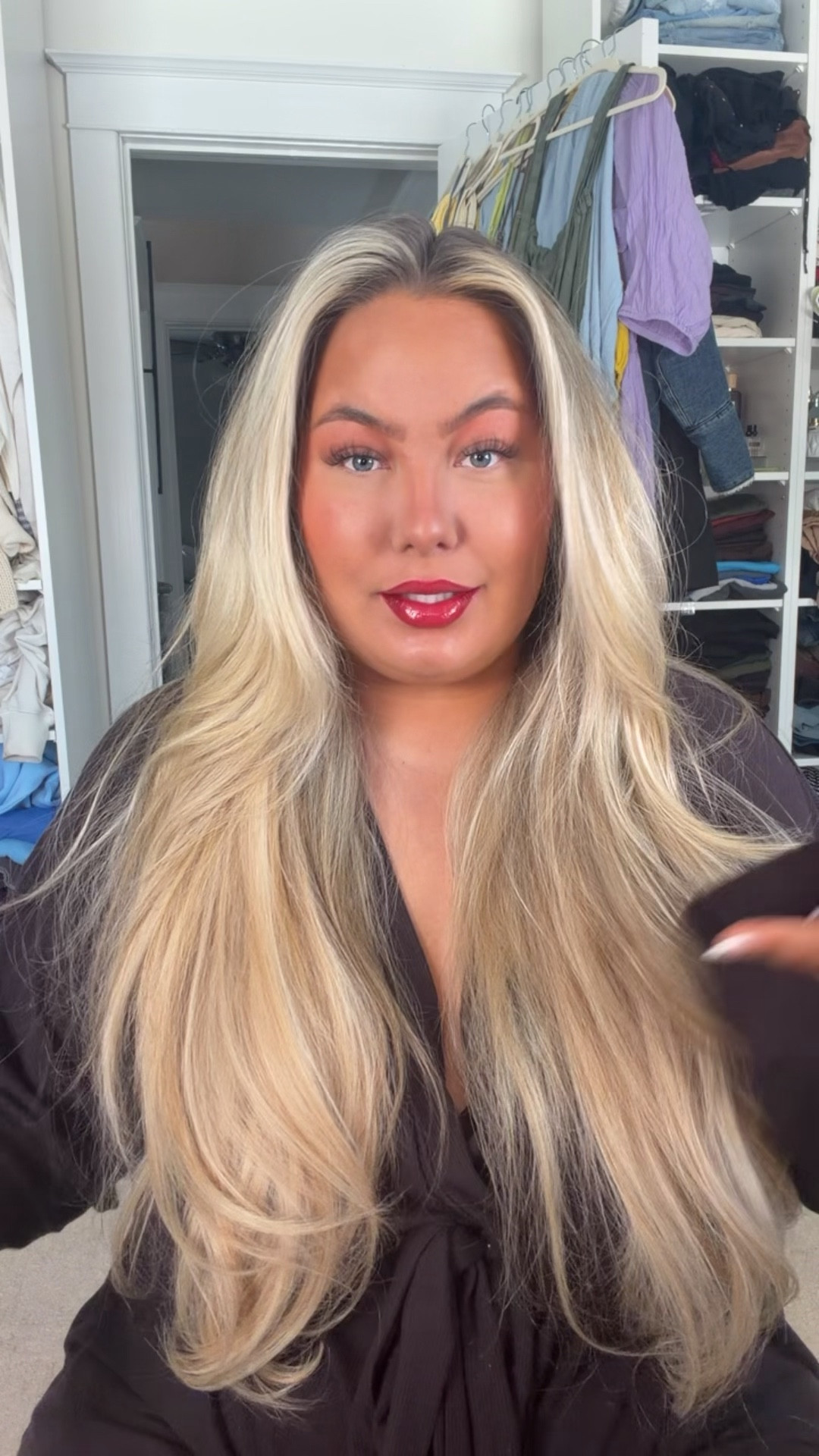 Kylie skin tint (6w)
Mascara (burgundy cashmere)
Skims robe XXL

kylie skin tint, skin tint routine, natural glowy makeup, no makeup makeup, everyday base routine, dewy skin products, lightweight foundation, clean girl makeup, minimal makeup look, quick makeup routine, drugstore mascara, loreal panorama mascara, volume mascara, lengthening mascara, lash routine, mascara before and after, fluttery lashes, soft glam makeup, everyday glam, press on nails, easy nails at home, diy manicure, neutral nails, chic nails, clean girl nails, affordable beauty finds, beauty must haves, viral beauty products, skims robe, cozy robe, loungewear aesthetic, soft girl aesthetic, morning routine vibes, getting ready routine, self care essentials, comfy chic outfit, neutral aesthetic, everyday essentials

#LTKdayinmylife #LTKgrwm #LTKBeauty