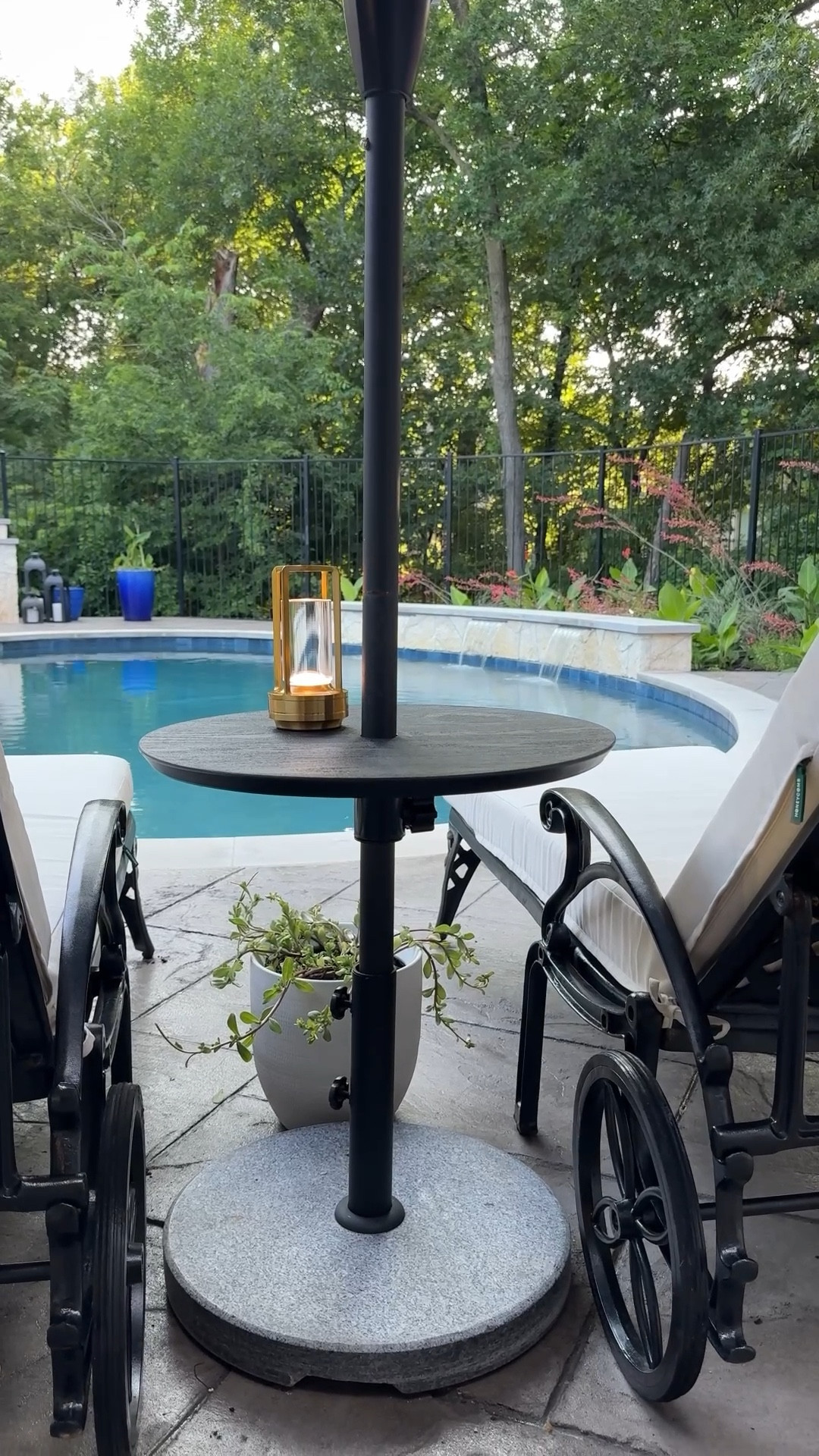 Summer outdoor must-have adjustable table for your patio umbrella! 



#LTKFindsUnder50 #LTKSummerEdit #LTKHome