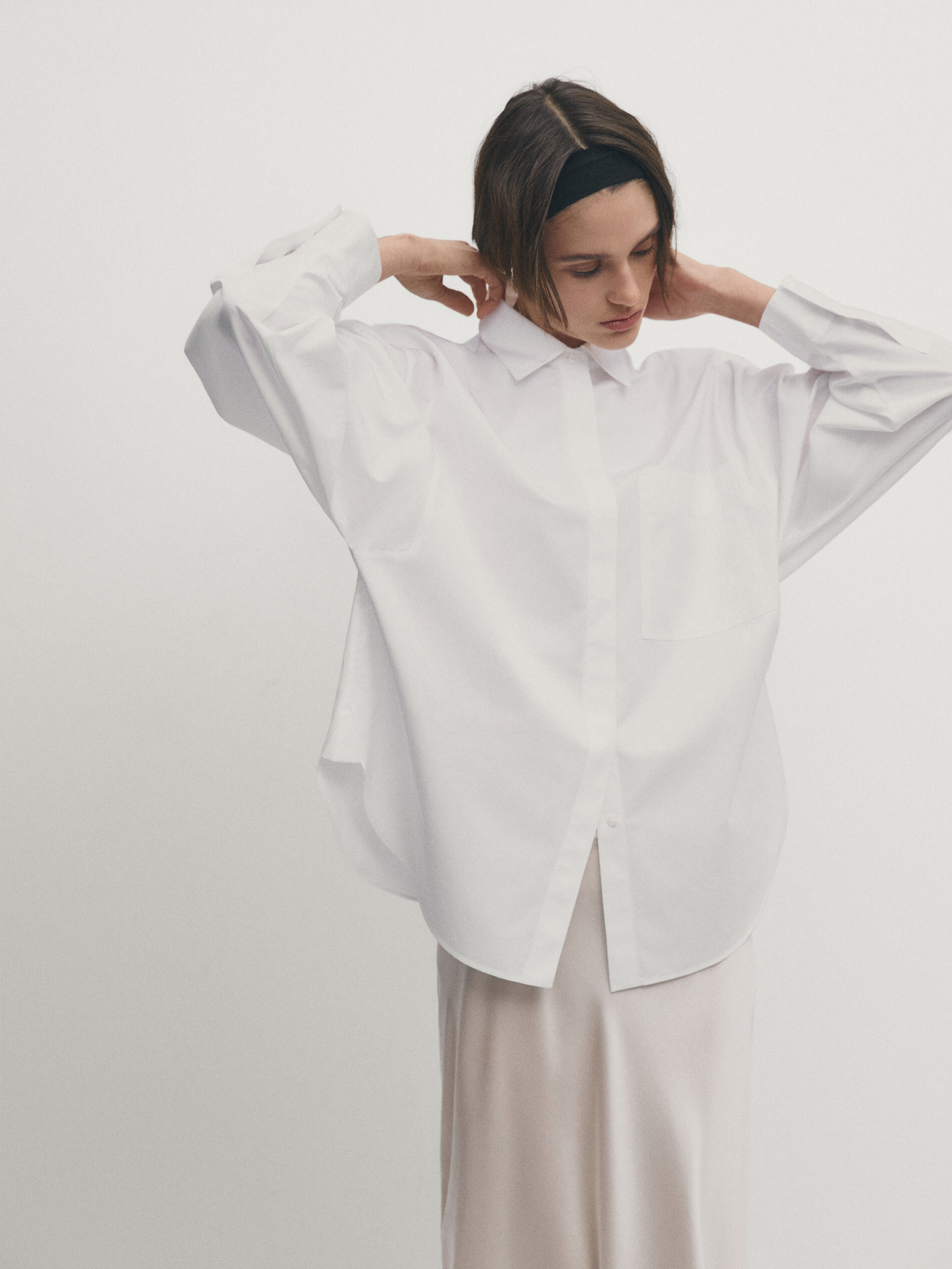 Poplin Shirt | Massimo Dutti DE