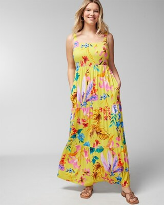 Trapeze Maxi Bra Dress | SOMA