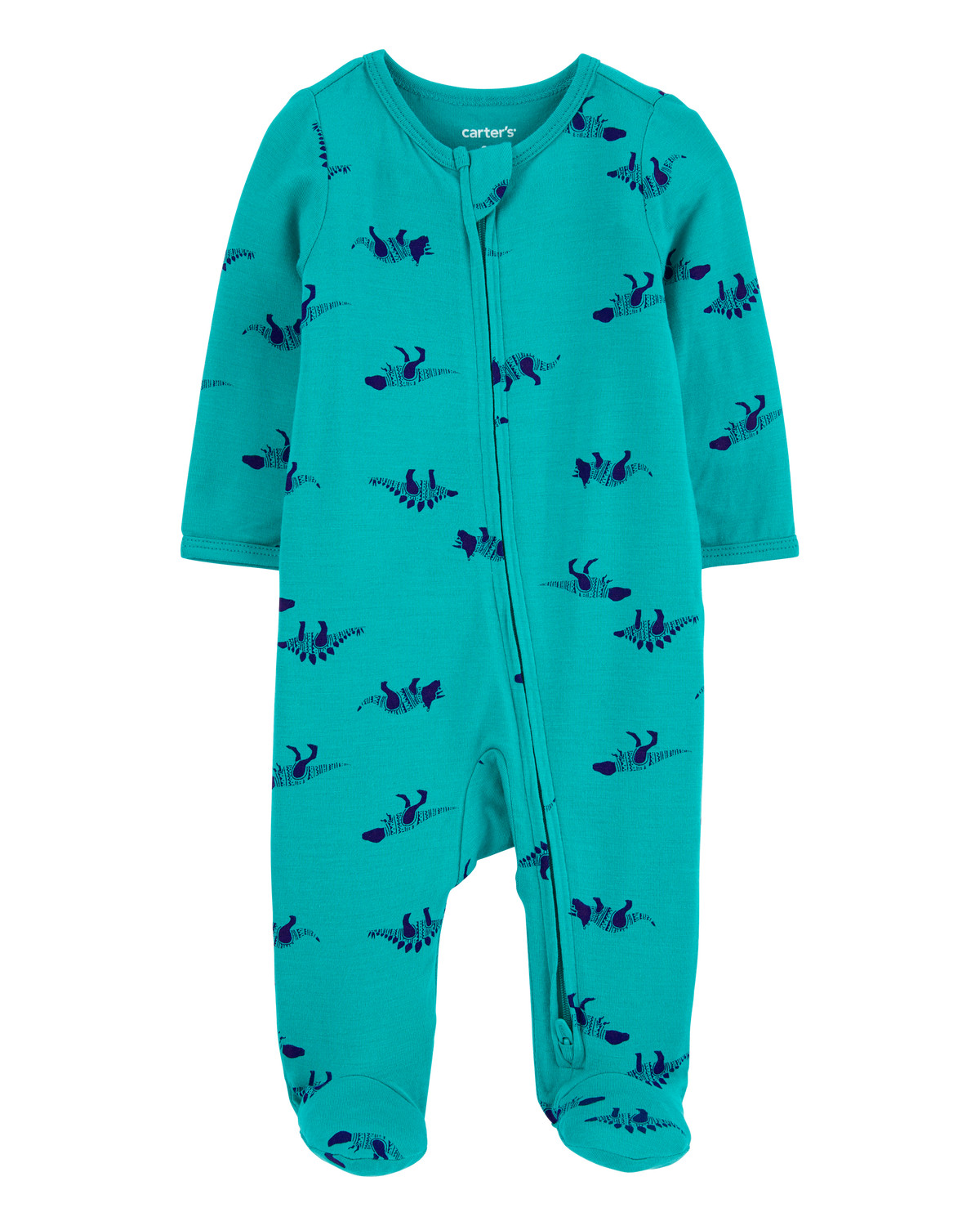 Baby Dinosaur Print Zip-Up PurelySoft Sleep & Play Pajamas - Carter's | Carter's | Carter's Inc