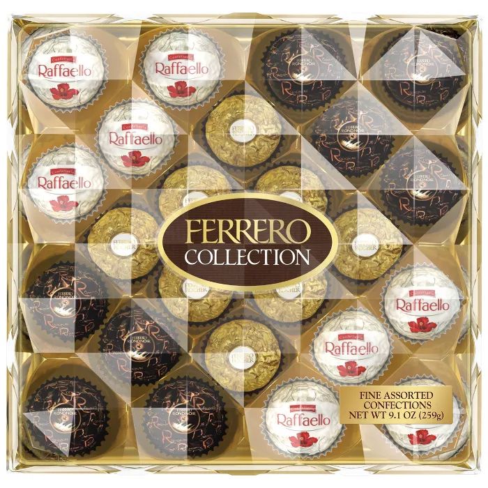 Ferrero Rocher Collection Assorted Chocolates Variety Pack - 9.1oz | Target