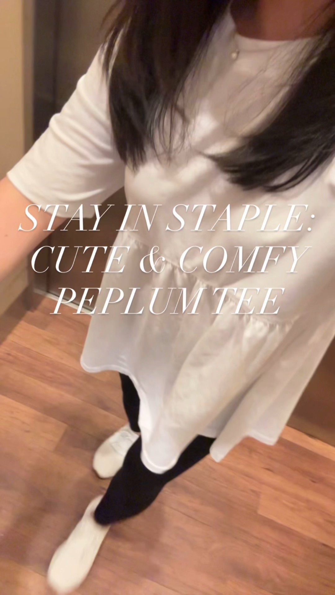 Comfy house tee with a loose baby doll fit. Longer length perfect with leggings and longer half sleeves too! Size S is loose but perfect to wear around home. I’m 5’ 2.5” and 115-116 pounds. 

I just ordered another one in grey since it’s on sale.

#LTKOver40 #LTKPetite #LTKCyberWeek