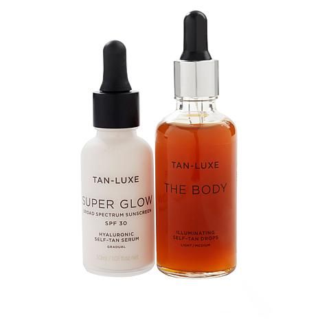 Tan-Luxe Protect & Glow The Body & Super Glow SPF | HSN | HSN