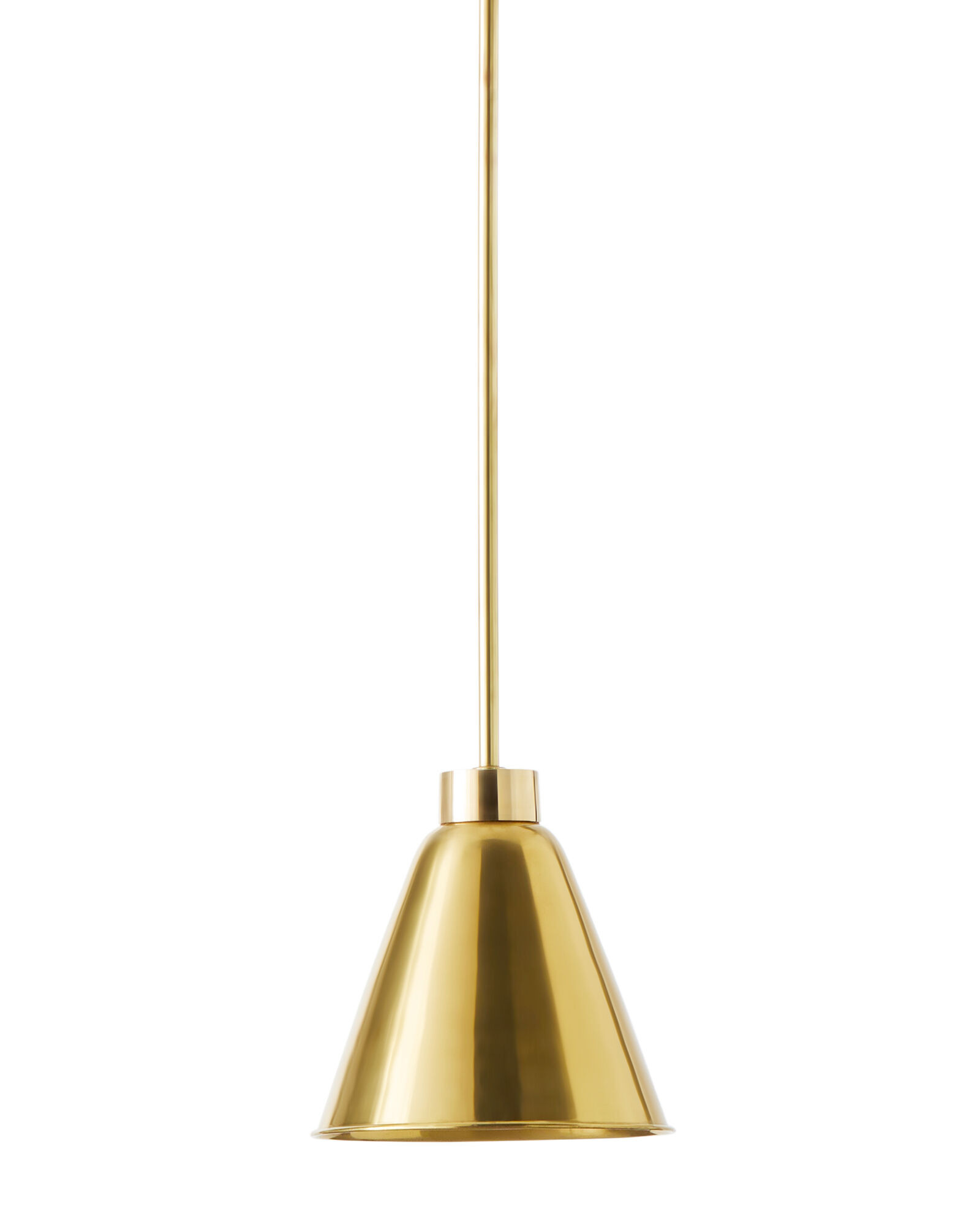 Claremont Pendant - Brass | Serena and Lily
