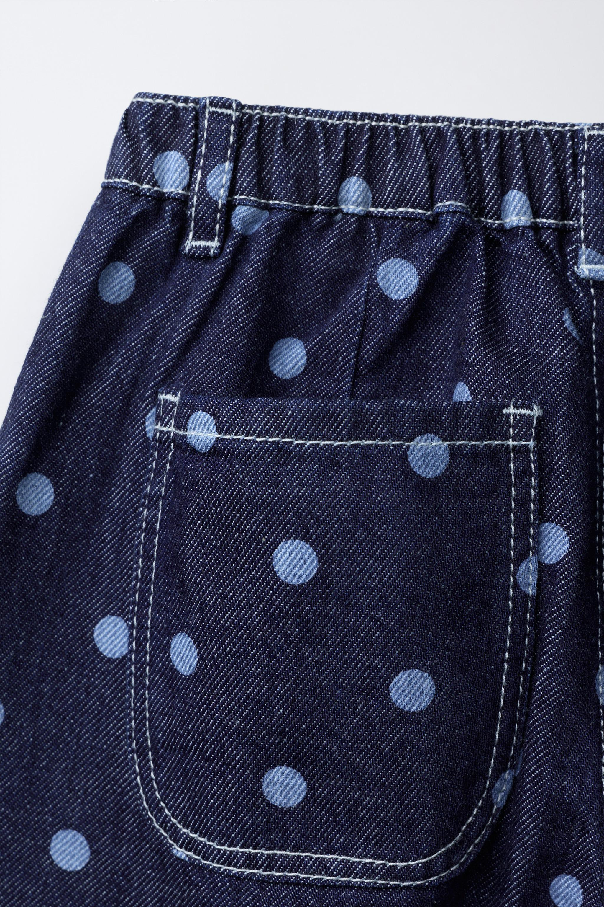 POLKA DOT BALLOON JEANS | Zara US