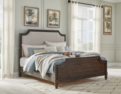 Veramond Queen Upholstered Panel Bed | Ashley Homestore