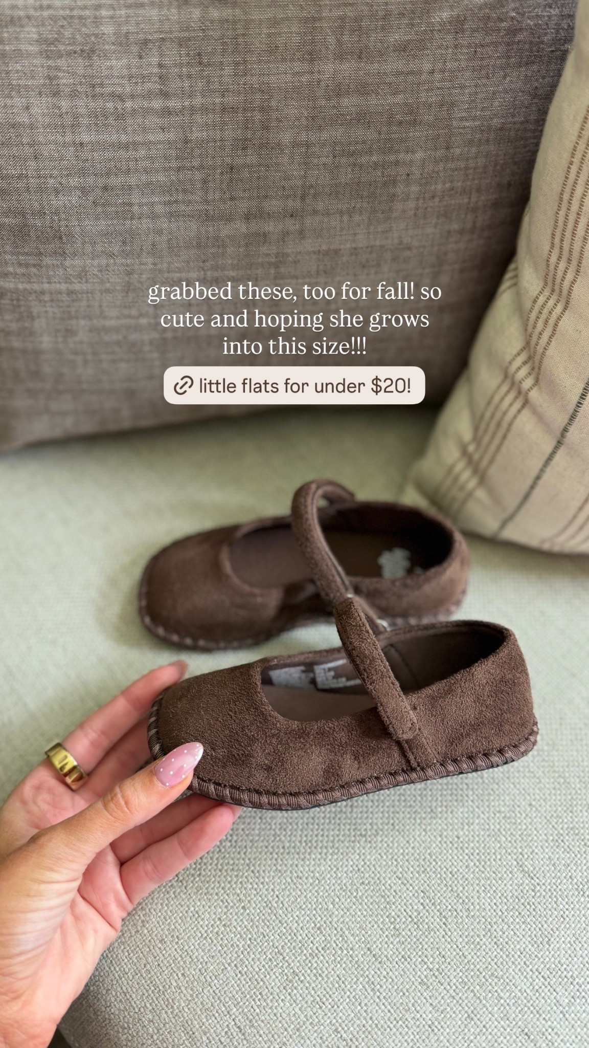 grabbed these, too for fall! so cute and hoping she grows into this size!!! @walmart @shopmy