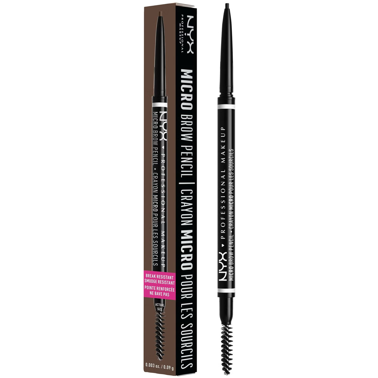 NYX Professional Makeup Micro Brow Pencil (Various Shades) | Look Fantastic (UK)
