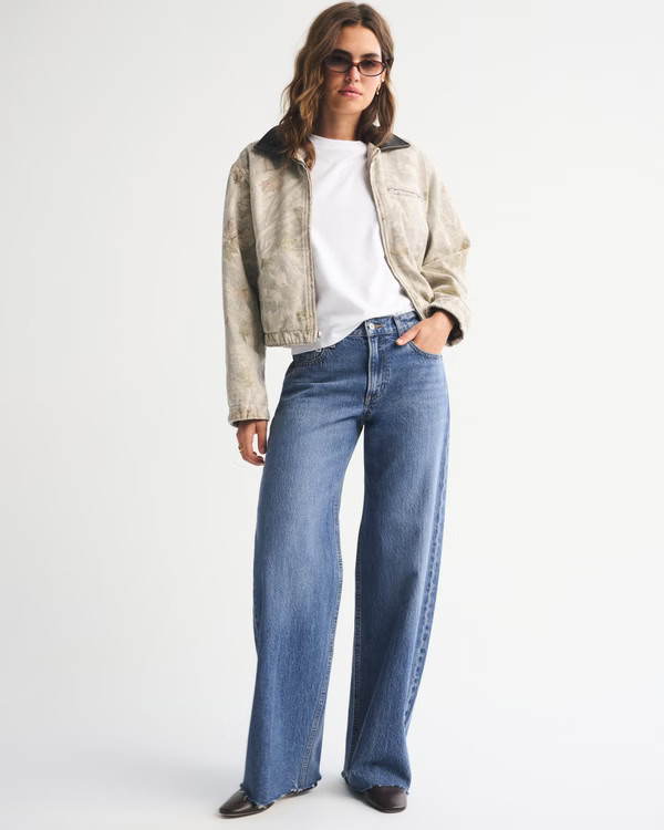 Low Rise Ultra Loose Jean | Abercrombie & Fitch (US)