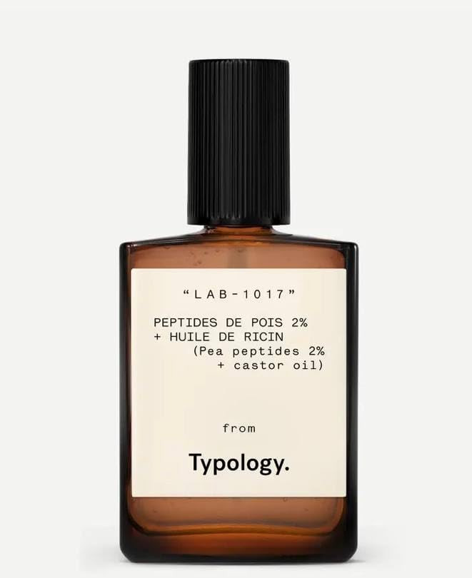 Typology Eyebrow & Eyelash Serum with 2% Pea Peptides + Castor Oil | Amazon (US)