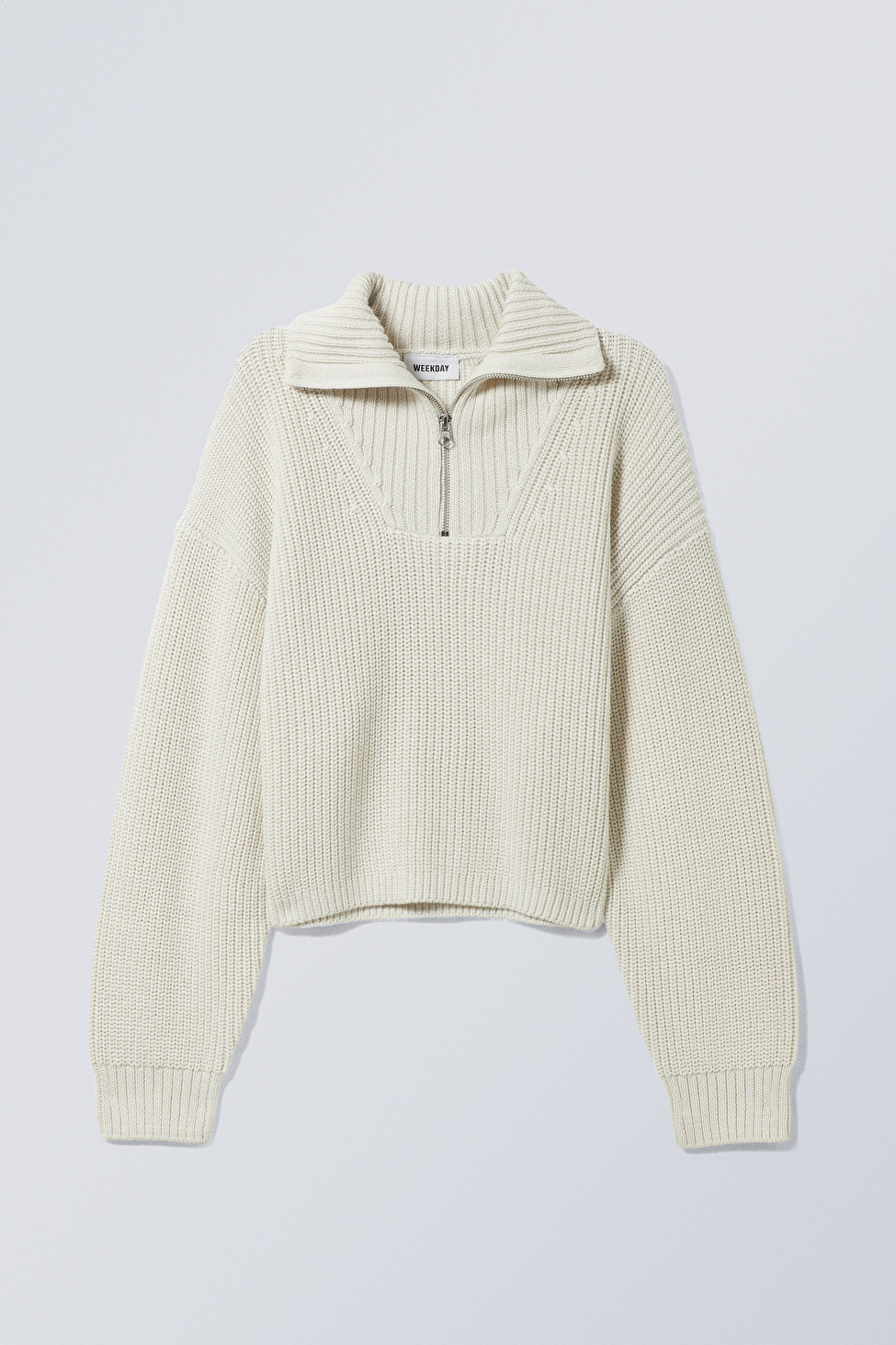 Sienna Half Zip Sweater | Weekday