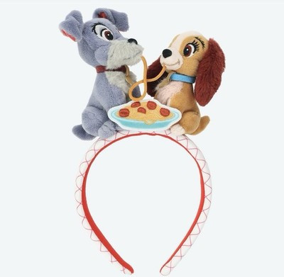 TDR Tokyo Disney Resort Lady And The Tramp Ear Headband Japan | eBay US