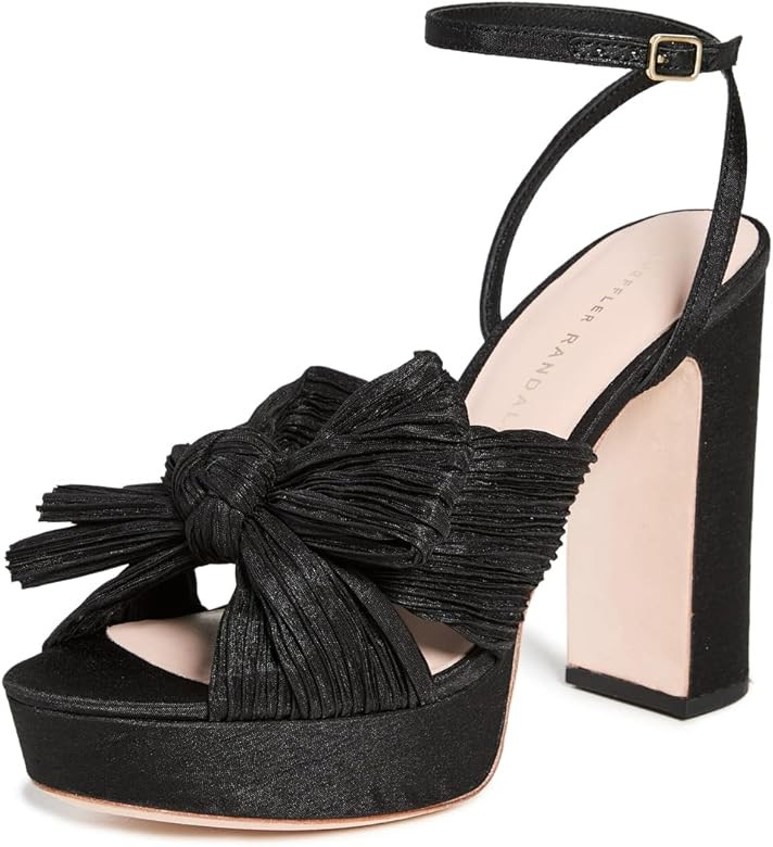 Loeffler Randall Women's Pleated Platform Sandals | Amazon (US)
