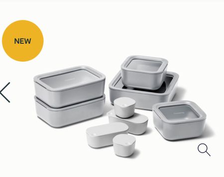 Crushing over this food storage set from Caraway 🖤 adding this to my wishlist 