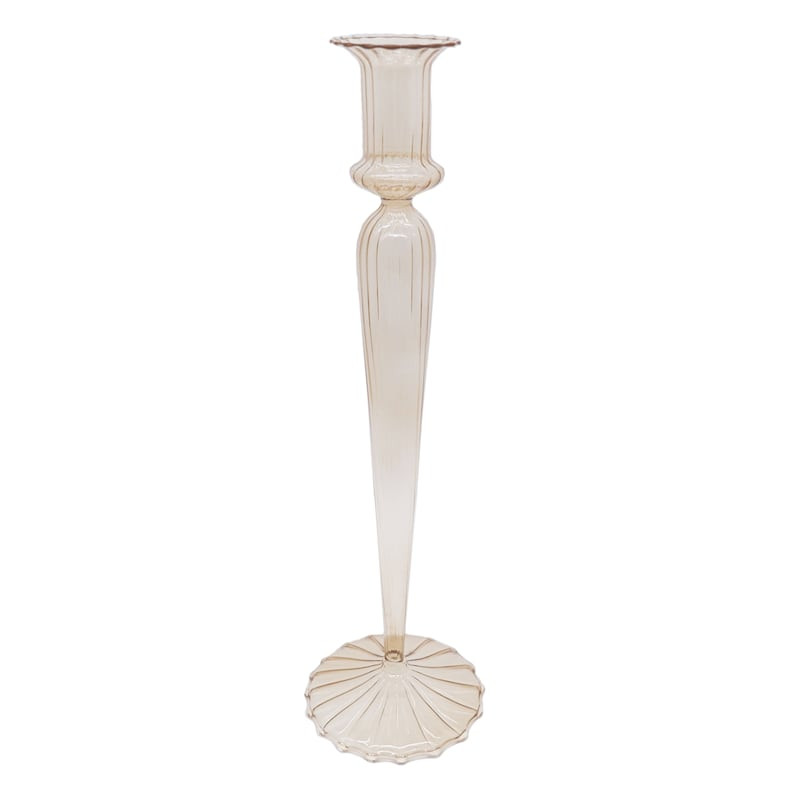 Champagne Glass Taper Candle Holder, 12.5" | At Home